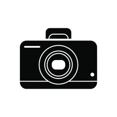 Foto camera icon vector set. photo illustration sign collection. focus symbol. cam logo or mark.