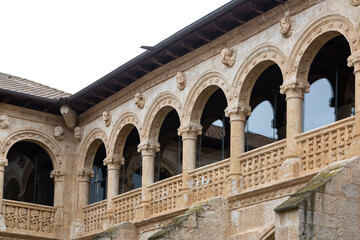 Cloister of the monastery of Valbuena de Duero, Valladolid