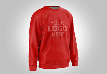 Sweatshirt Mockup - Half Side View