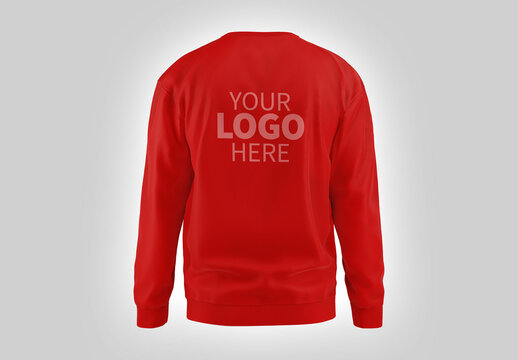 Sweatshirt Mockup - Back View
