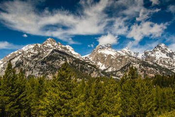 Mountain views at Grand Teton National Park