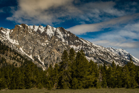 Mountain views at Grand Teton National Park