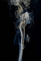 Obraz premium smoke on a dark background in high resolution