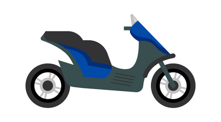 Scooter Transport Icon. Vector illustration