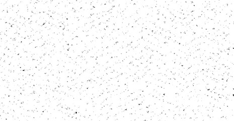 Monochrome texture composed of irregular graphic elements. Distressed uneven grunge background. Abstract vector illustration. Overlay for interesting effect and depth. Isolated on white background.