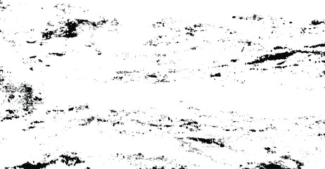 Fototapeta premium Monochrome texture composed of irregular graphic elements. Distressed uneven grunge background. Abstract vector illustration. Overlay for interesting effect and depth. Isolated on white background.