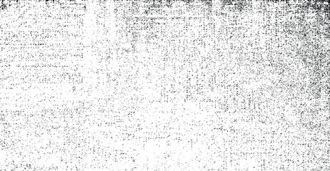 Vector fabric texture. Distressed texture of weaving fabric. Grunge background. Abstract halftone vector illustration. Overlay to create interesting effect and depth. Black isolated on white. EPS10.