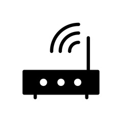 Wi-Fi icon vector. wireless illustration sign. signal symbol.