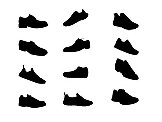 Men shoe vector royalty images