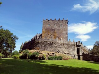 Fototapeta na wymiar Castillo de Soutomaior en Pontevedra, Galicia