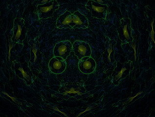 Imaginatory fractal abstract background Image