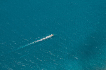 Obraz premium boat in the sea