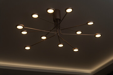 modern indoor indoor light source, interior chandelier