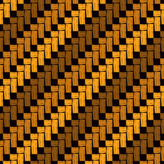 Paint brush seamless pattern. Freehand grunge design background. Diagonal parquet tile flooring motif ornament