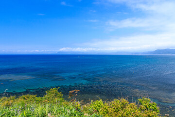 北海道伊達市、真夏のアルトリ岬からの眺め【7月】