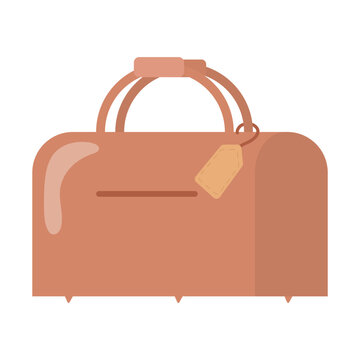 Travel bag or bisness suitcase vector illustration