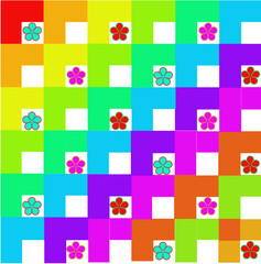 Background wallpaper and seamless artwork illustration texture of vector graphic line design isolated flat trendy design for cotton beautiful pattern colorful fabric paper craft and sheep for educatio