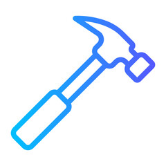 hammer gradient icon
