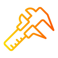 caliper gradient icon