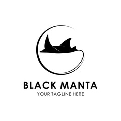 black manta logo