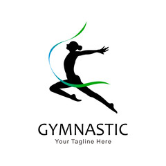 gymnastic player logo