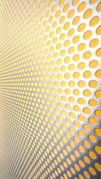 abstract yellow and silver micro dot background
