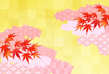 紅葉　もみじ　秋　背景
