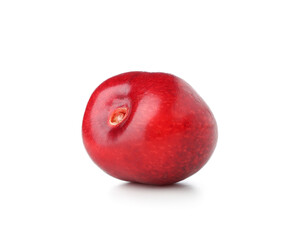 Sweet cherry isolated on white background