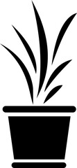 pot plants icon vector illustration on white background 6.eps