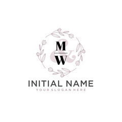 Initial letter AG beauty handwriting logo vector