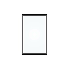 Mirror icon template vector