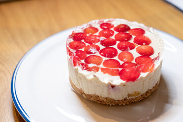 チェリーチーズケーキ