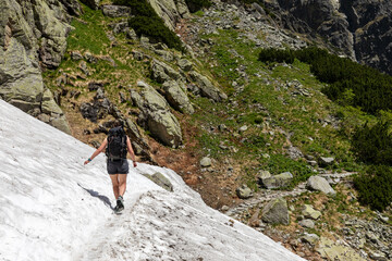 photos taken while trekking in the mountains
