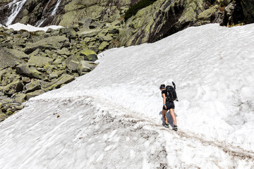 photos taken while trekking in the mountains