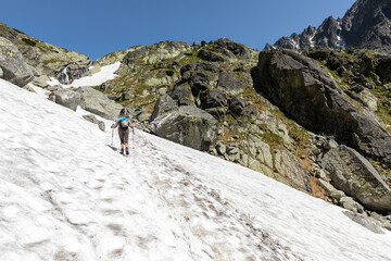 photos taken while trekking in the mountains