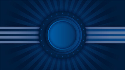 USA flag background. American flag waving in the wind vector illustration. Happy 4th of July stars balloons fireworks - Independence Day USA blue red background for celebration poster template