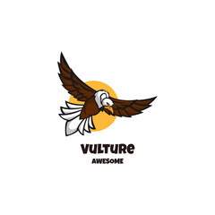 Illustration vector graphic of Vulture Logo