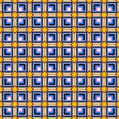 Colorful Square Design in Fabric Seamless Pattern