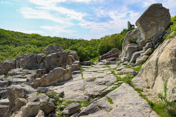 Perperikon is a huge rock massif in the eastern Rhodopes, which is considered to have originated about 8000 years ago.