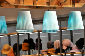 lamps on the table