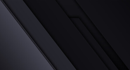 geometric motion lines futuristic technology dark abstract background presentation template isolated vector. © bill81