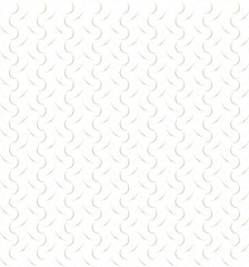 Abstract background of many thin curved lines on a white background.3d.