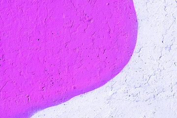 Closeup of colorful purple, lilac, violet urban wall texture. Modern pattern for wallpaper design....