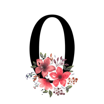 Floral Alphabet Floral Alphabet