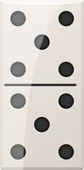 Domino pieces clipart design illustration