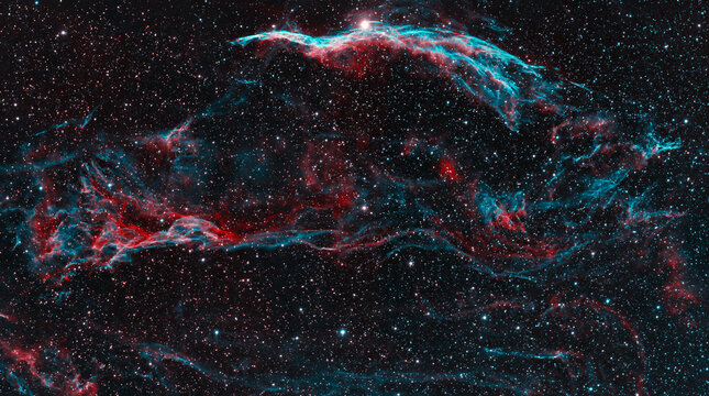 The Western Veil nebula NGC 6960 