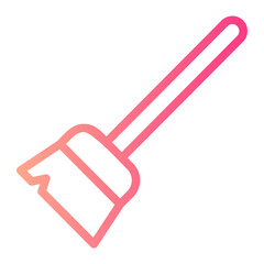 broom gradient icon