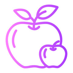 apple gradient icon