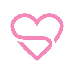 Love Hearth Care Logo Design, Modern Logo Designs Vector.