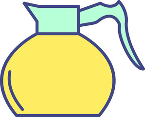 Coffee Pot Vector Icon